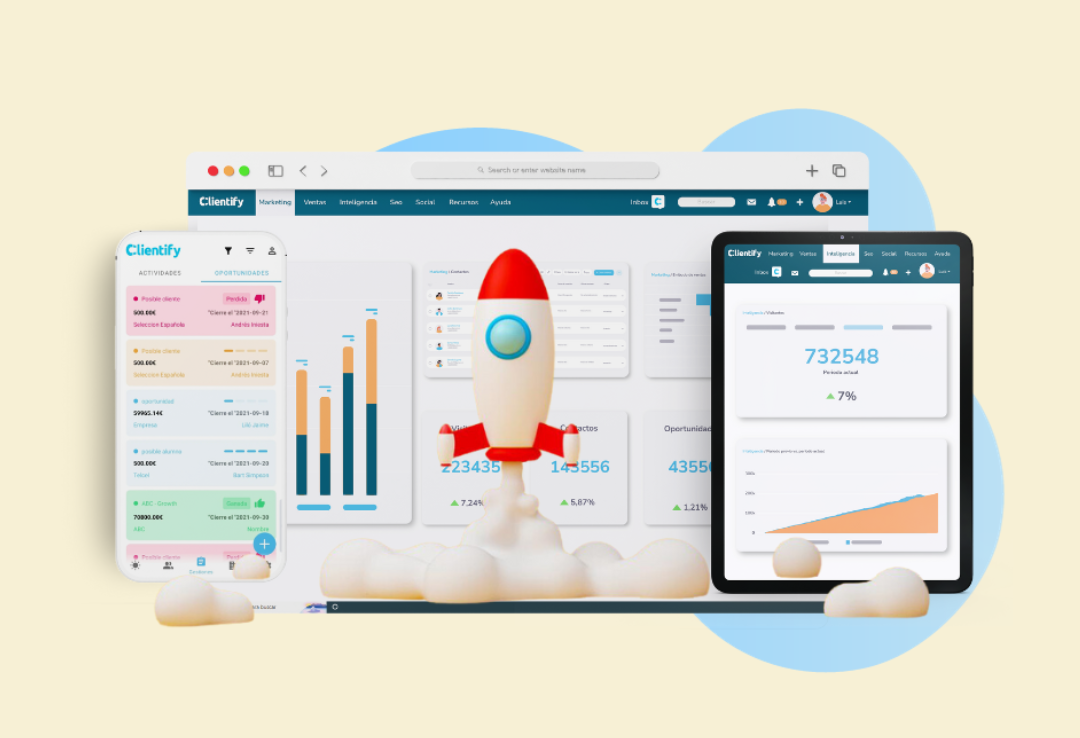 software de ventas clientify